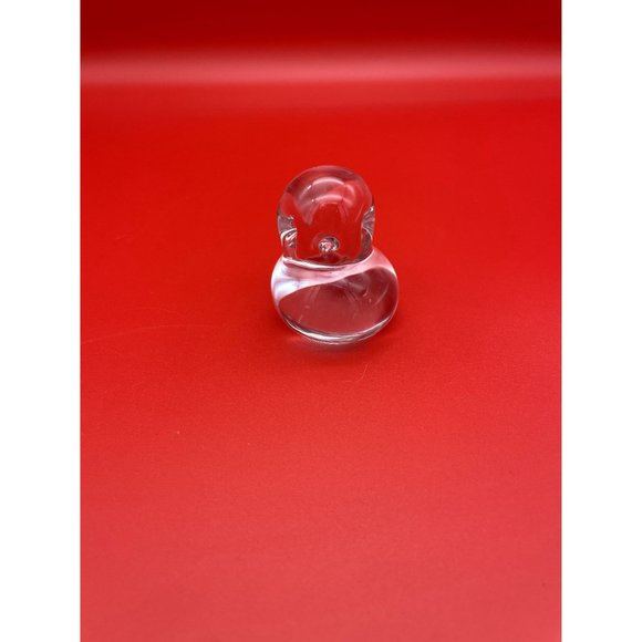 Vintage Reijmyre Crystal Bird Clear Glass Sweden Kristall - Picture 3 of 7